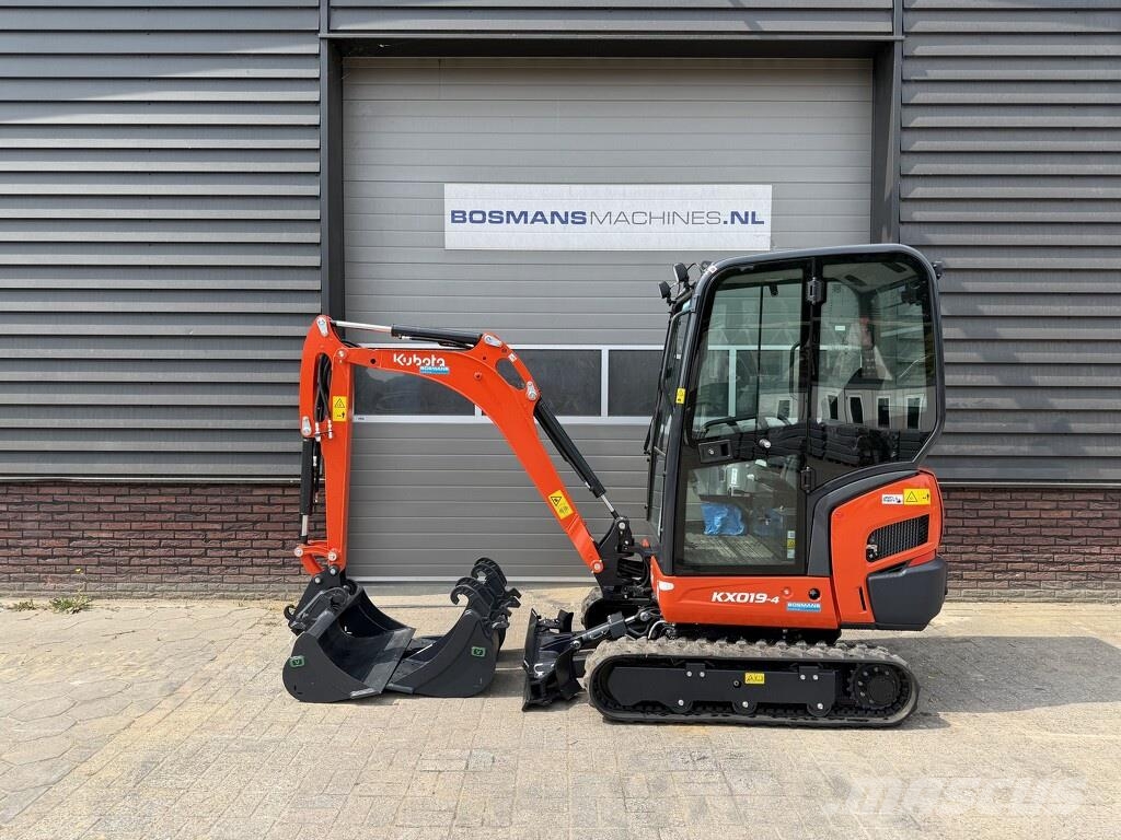 Kubota KX019-4 HI minigraver NIEUW €445 LEASE حفارات صغيرة أقل من 7 طن (حفارات صغيرة)