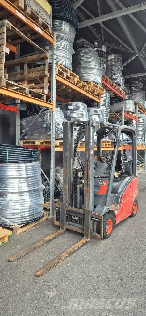 Linde H 16 CNG Gāzes autoiekrāvēji (LPG)