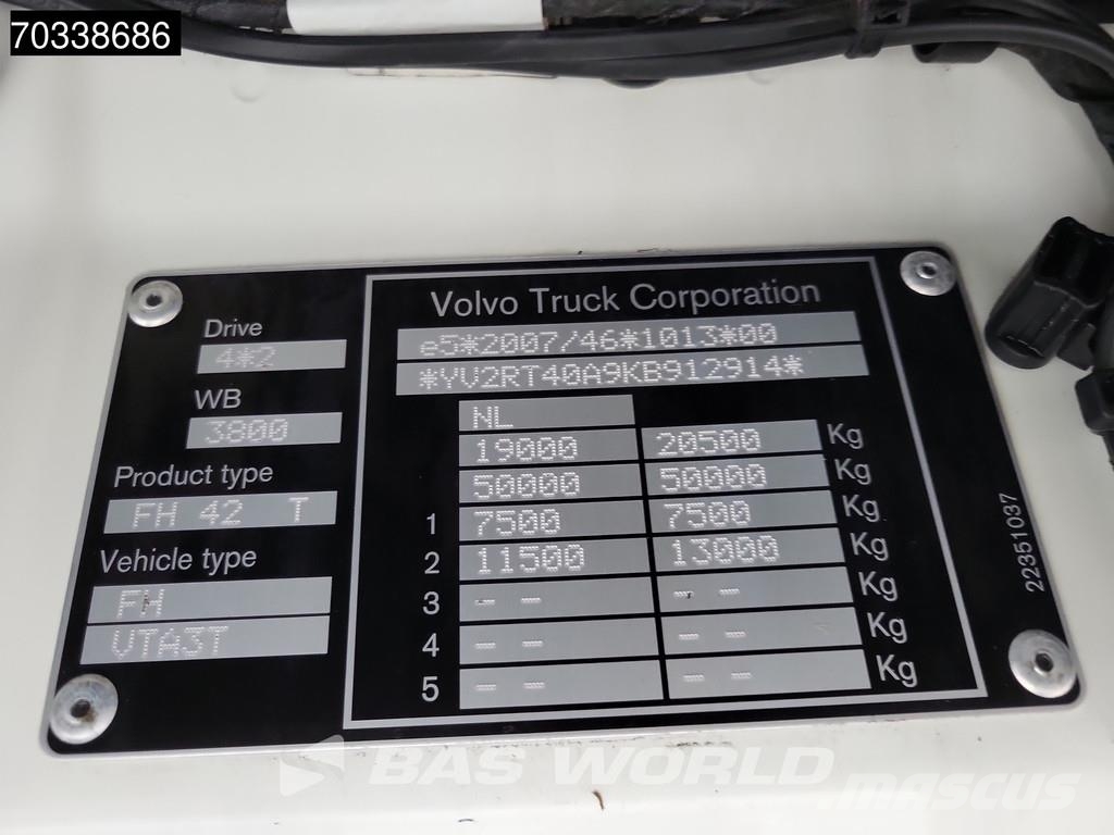 Volvo FH 500 FH 4X2 XL NL-Truck 2xTanks I-ParkCool Sadulveokid