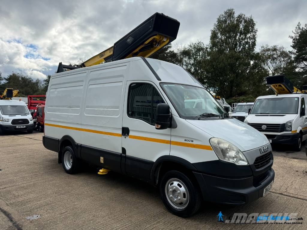 Iveco Daily Versalift ET38 Cherry Picker المنصات الهوائية المثبتة على شاحنة