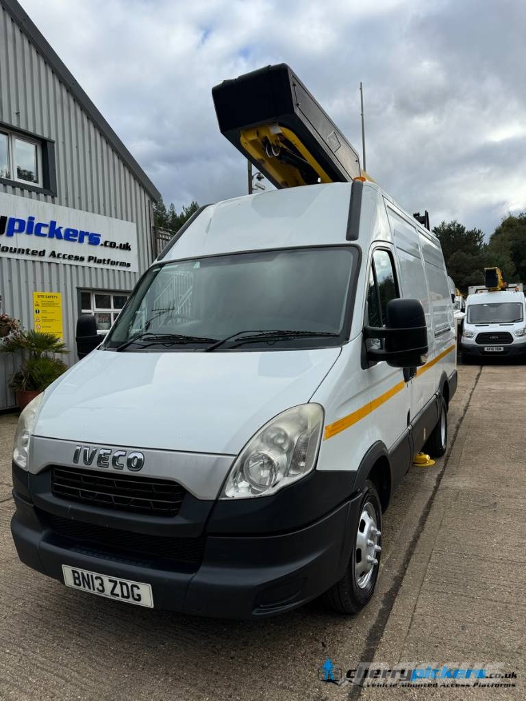 Iveco Daily Versalift ET38 Cherry Picker المنصات الهوائية المثبتة على شاحنة