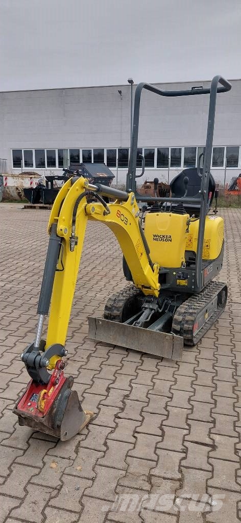 Wacker Neuson 803 Міні-екскаватори < 7т