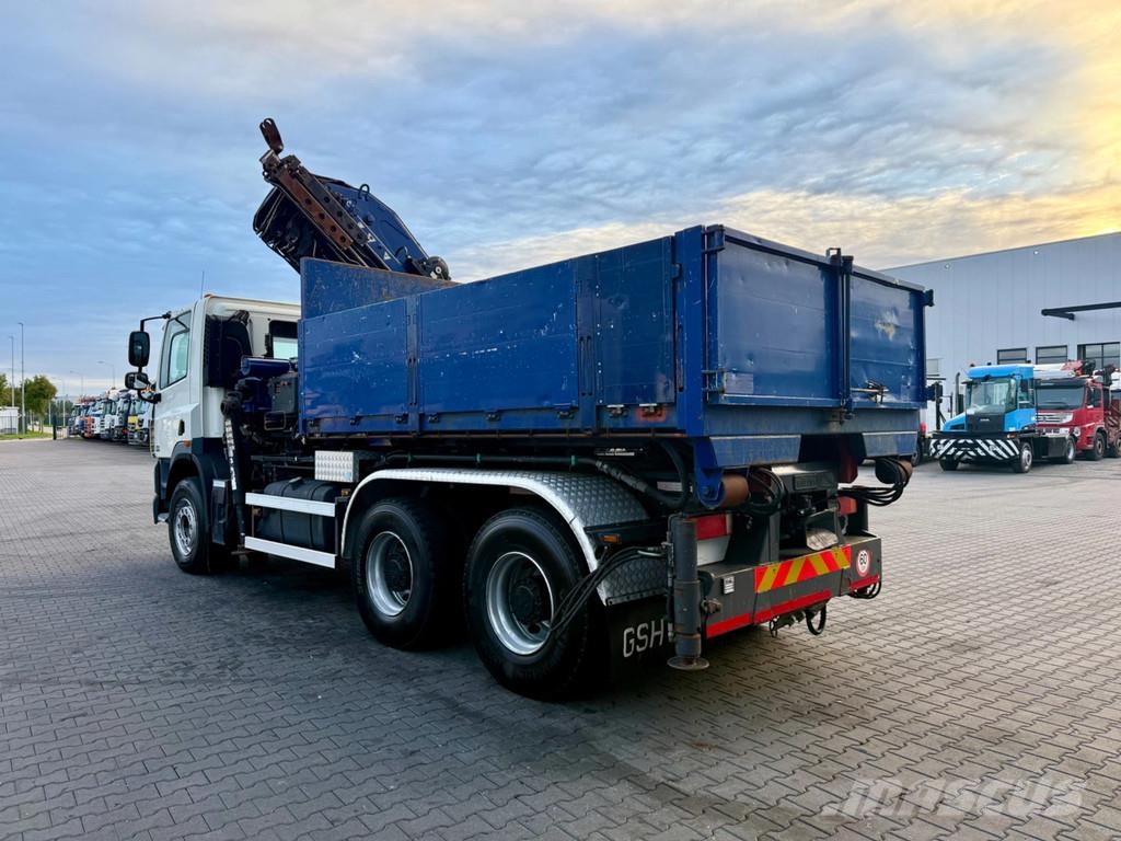 DAF CF 85.510 6x4 + AMCO VEBA 933-8S - 8x Hydraulisch A/T 크레인