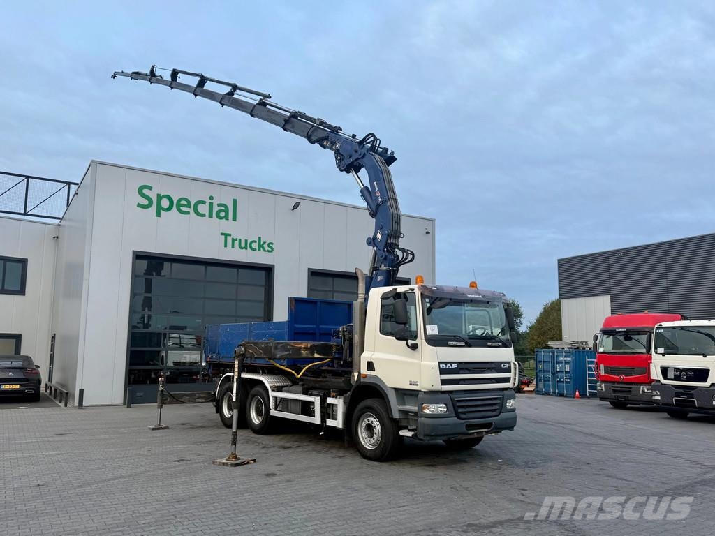 DAF CF 85.510 6x4 + AMCO VEBA 933-8S - 8x Hydraulisch A/T 크레인