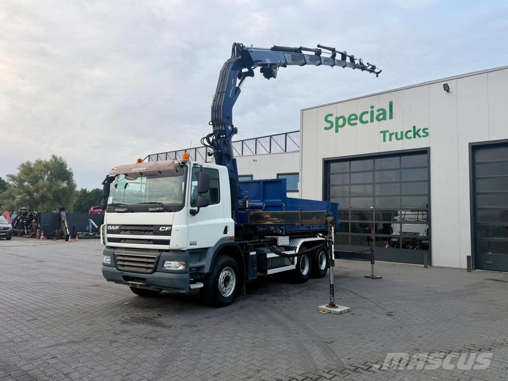 DAF CF 85.510 6x4 + AMCO VEBA 933-8S - 8x Hydraulisch A/T 크레인