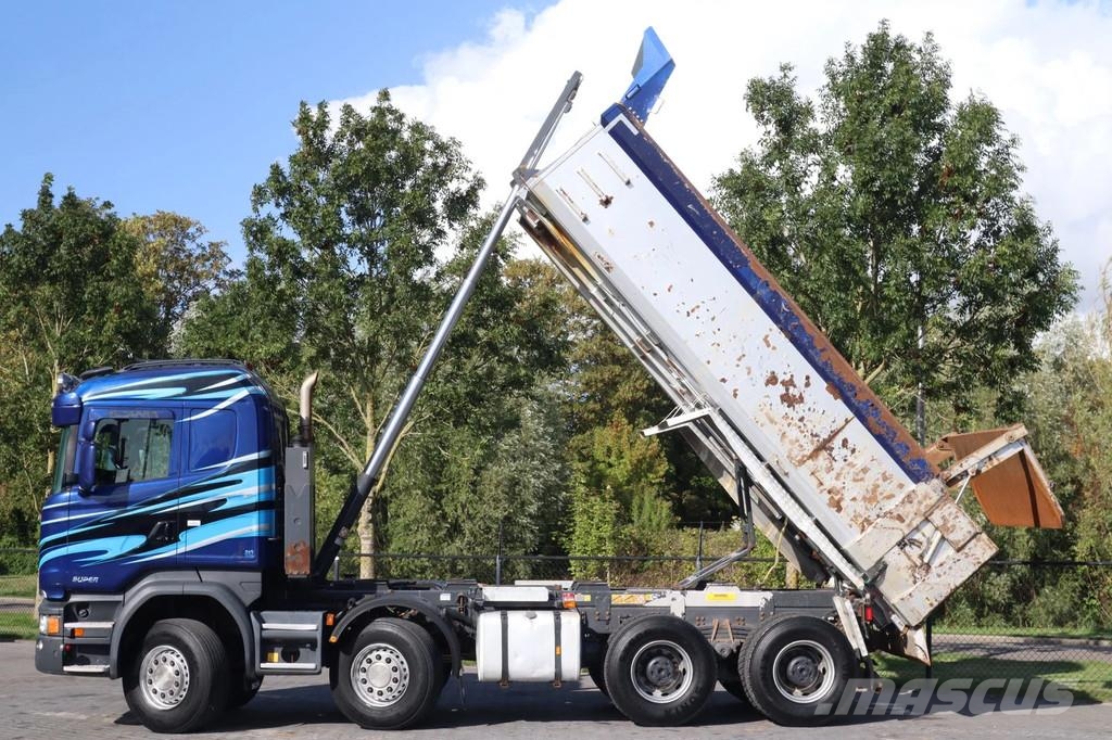Scania R580 V8 | 8X4 | RETARDER | FULL STEEL | BIG AXLES Kiper tovornjaki