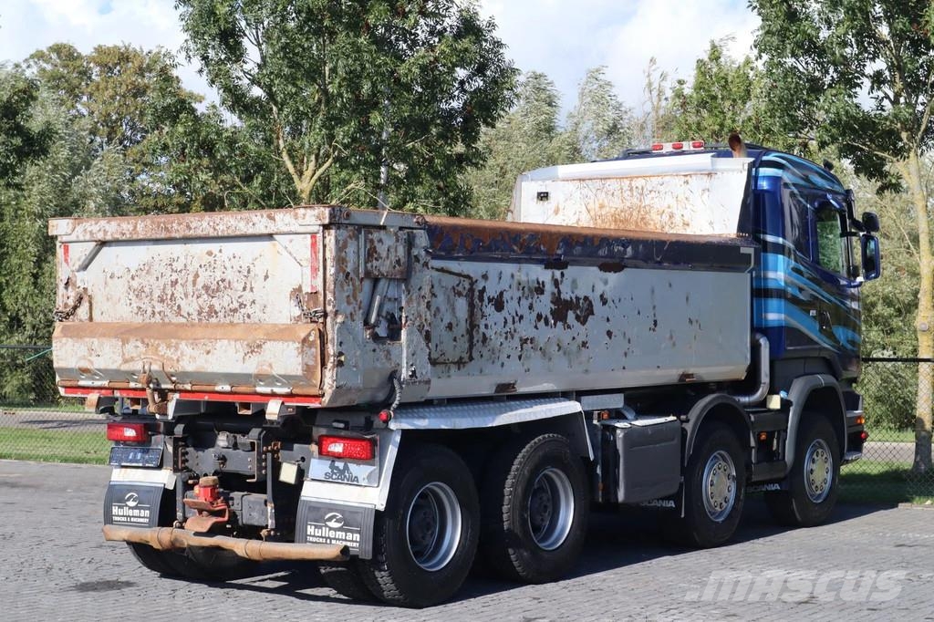 Scania R580 V8 | 8X4 | RETARDER | FULL STEEL | BIG AXLES Kiper tovornjaki