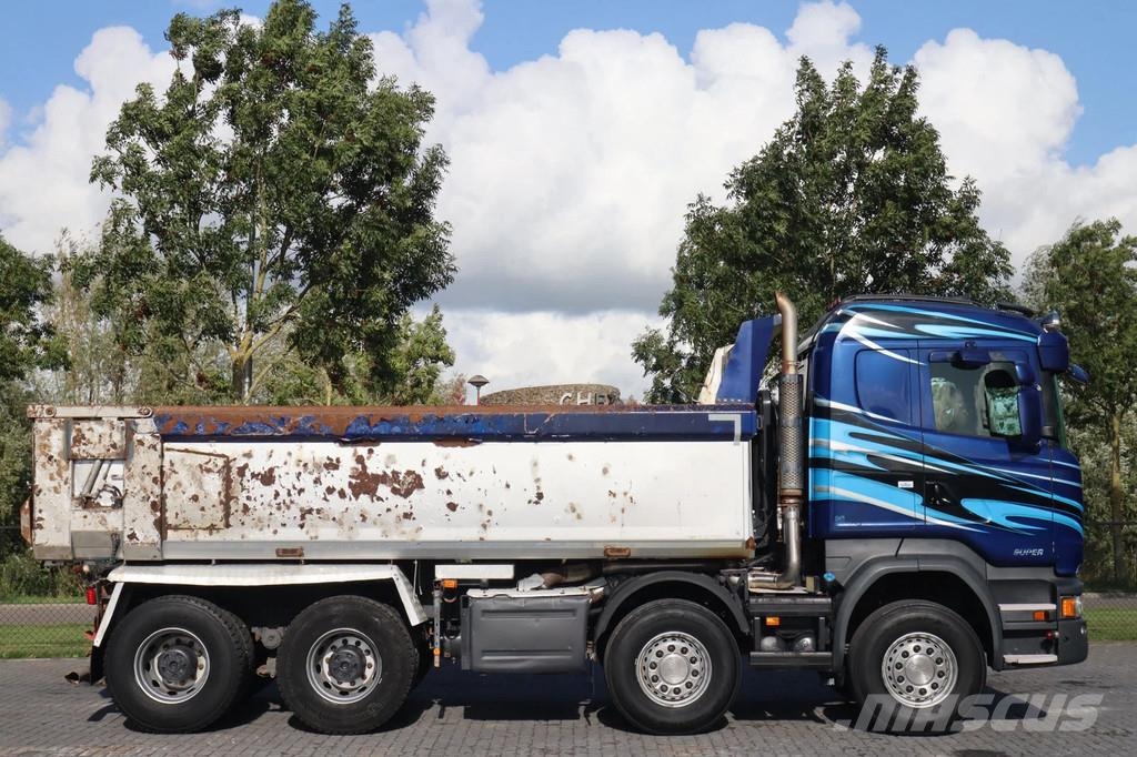 Scania R580 V8 | 8X4 | RETARDER | FULL STEEL | BIG AXLES Kiper tovornjaki