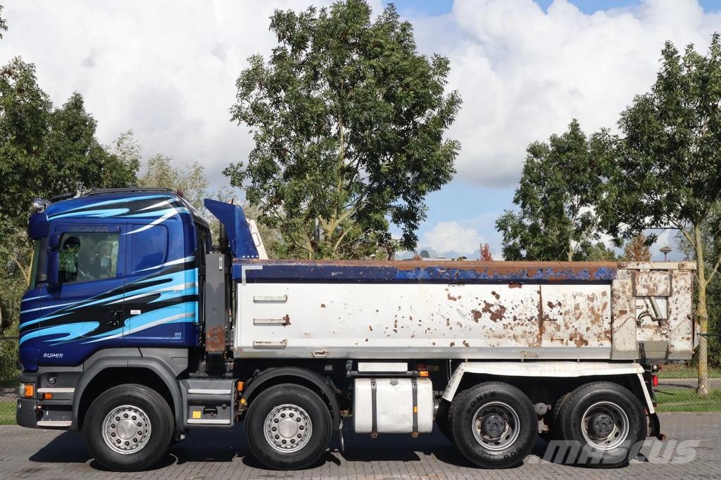 Scania R580 V8 | 8X4 | RETARDER | FULL STEEL | BIG AXLES Kiper tovornjaki