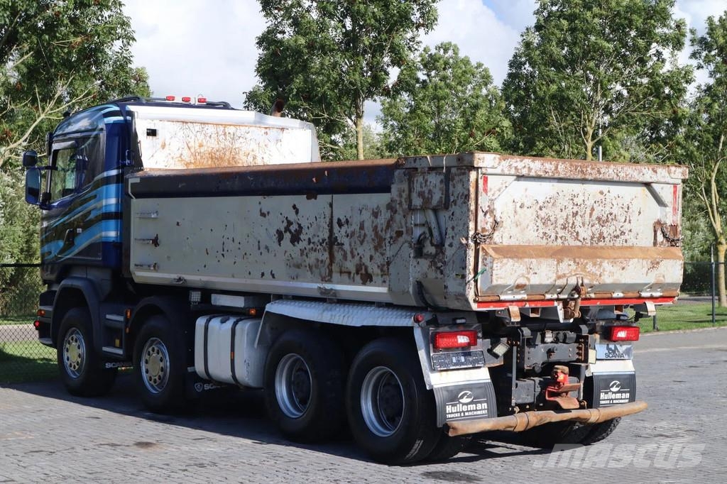 Scania R580 V8 | 8X4 | RETARDER | FULL STEEL | BIG AXLES Kiper tovornjaki