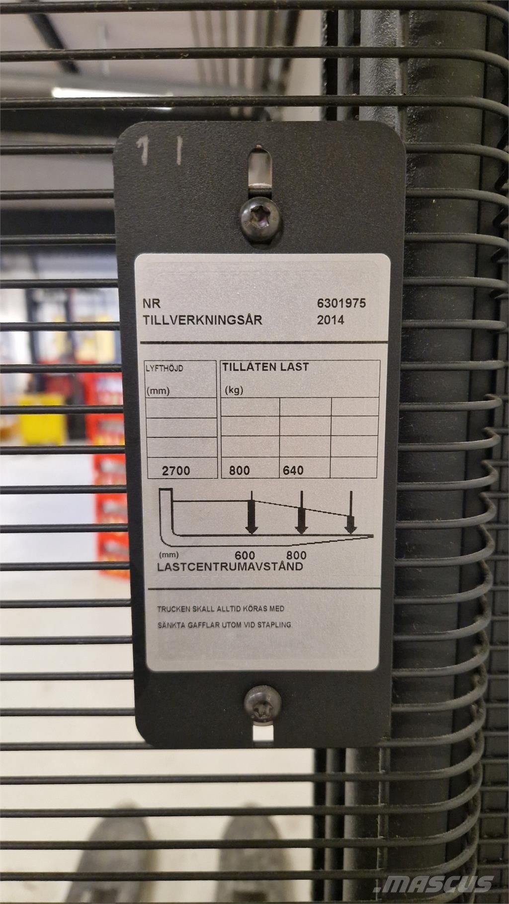 Toyota SWE120 Samopogonski ručni viljuškari