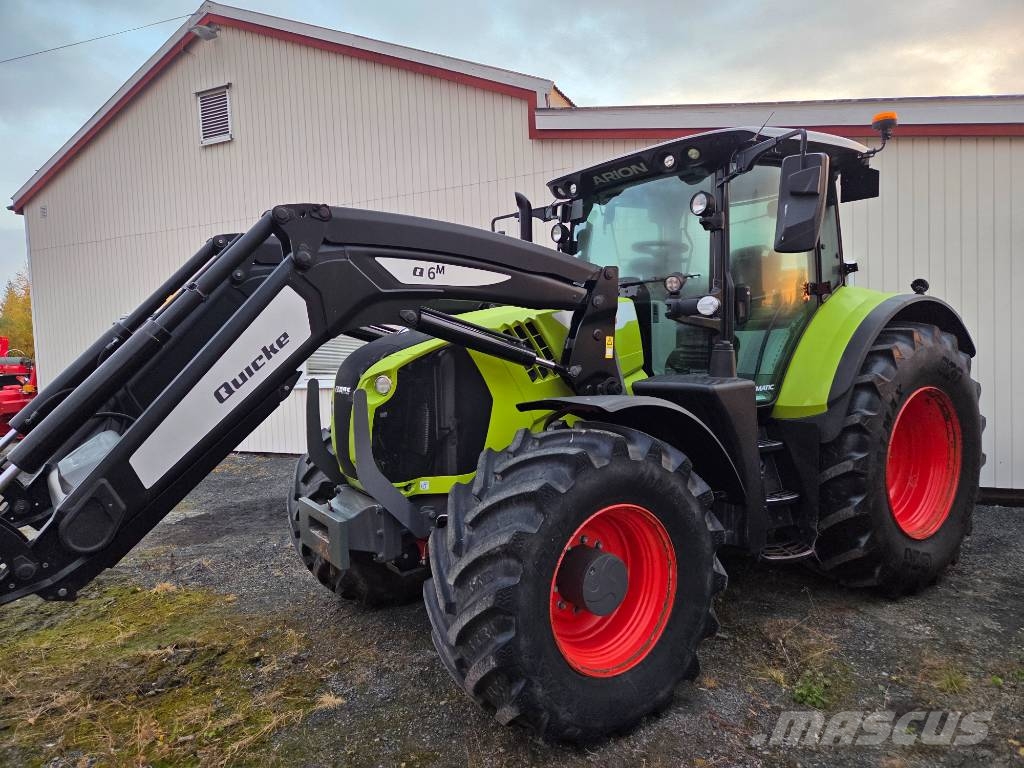 CLAAS Arion 660 CMATIC الجرارات
