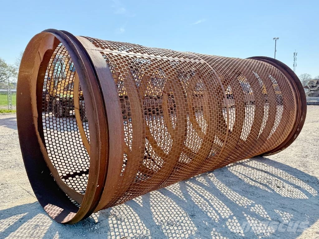 Terra Select T5 4x4 cm - Zeeftrommel / Siebtrommel / Drumscreen Trummlid
