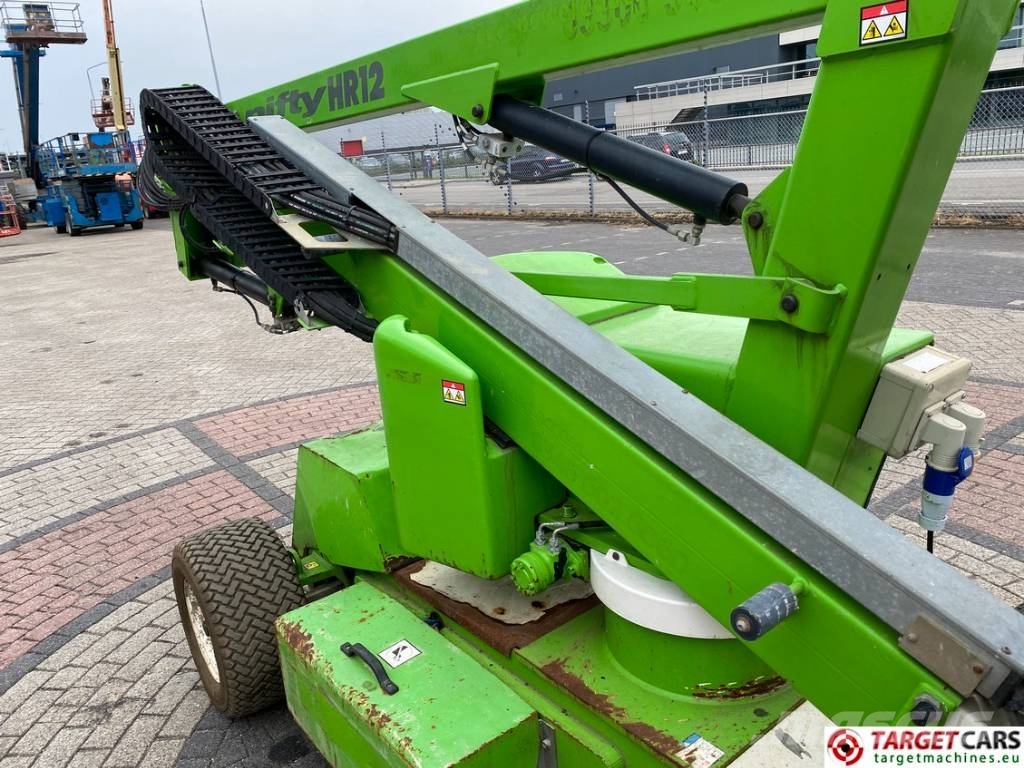 Niftylift HR12NDE Articulated HyBrid Boom Work Lift 1220cm Plataformas de braço compactas auto-propulsão