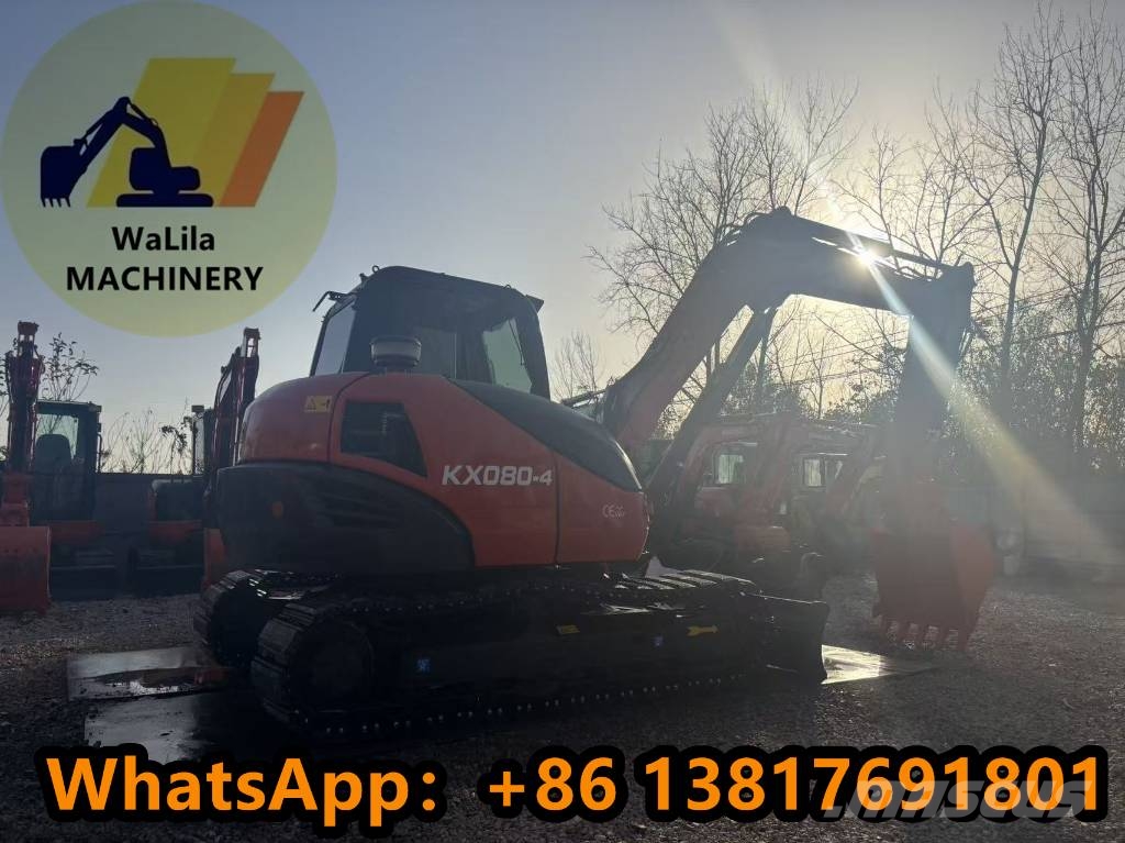 Kubota KX 080 Minigravere <7t