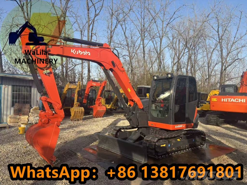 Kubota KX 080 Minigravere <7t