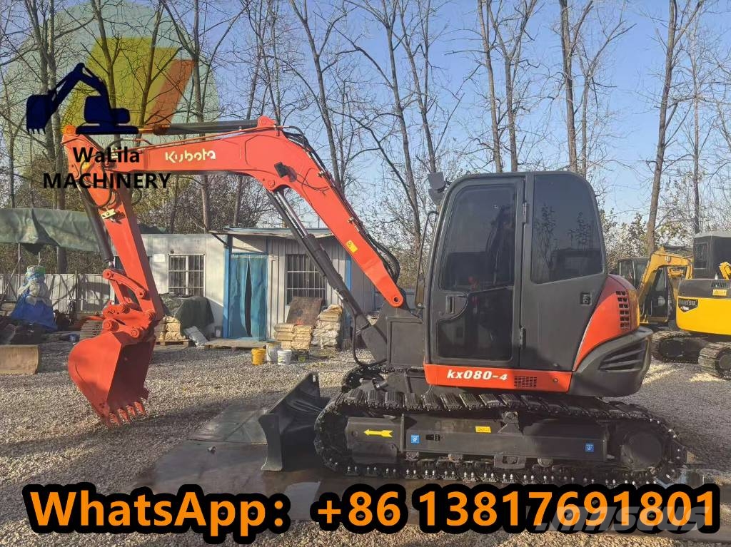 Kubota KX 080 Minigravere <7t