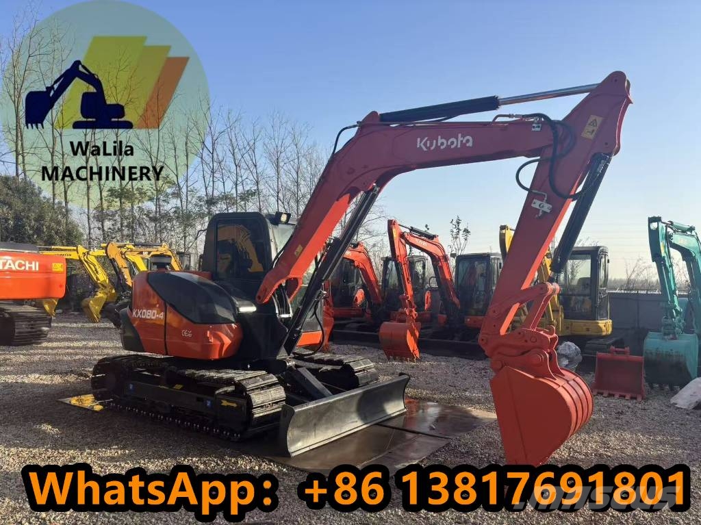Kubota KX 080 Minigravere <7t