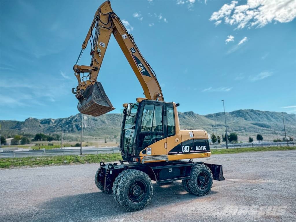 CAT M 313 C Kolová rýpadla