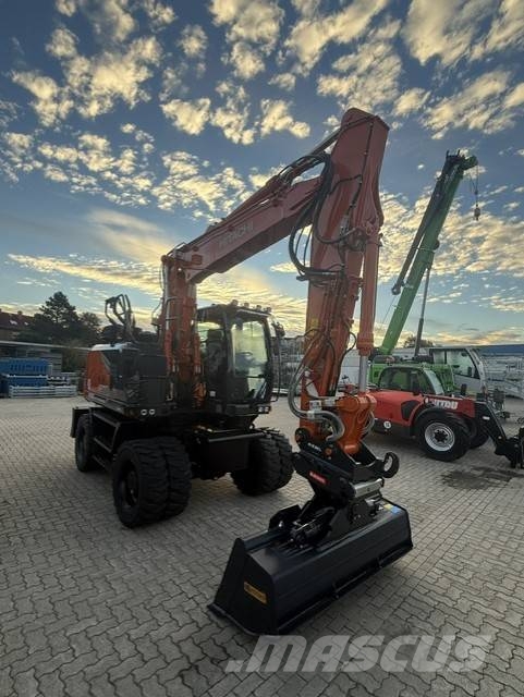 Hitachi Mobilbagger ZX155W-7 Bagri na kolesih