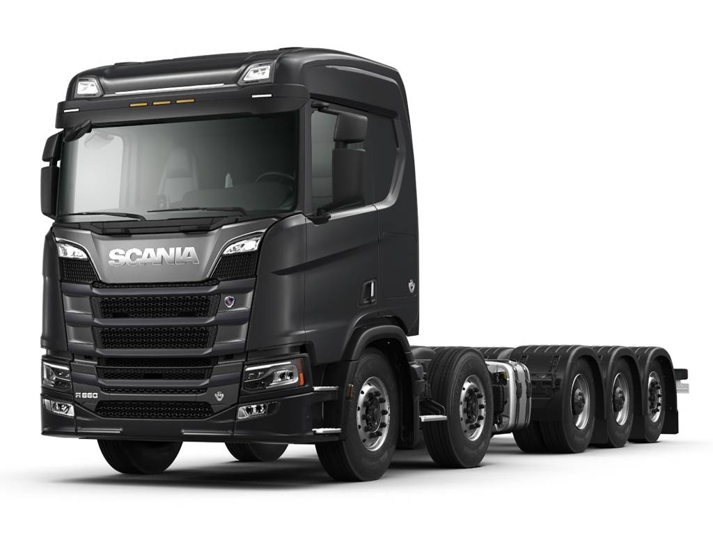 Scania R660 Sora- ja kippiautot