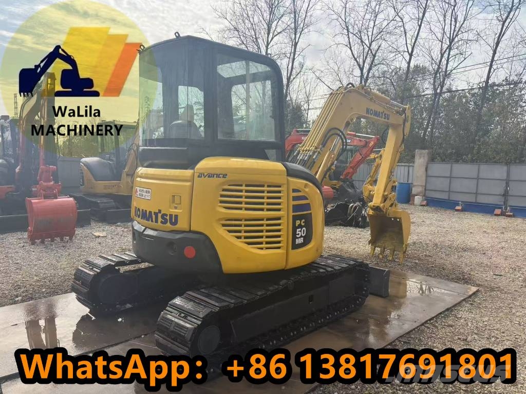 Komatsu PC 50 MR Mini rýpadlá < 7t