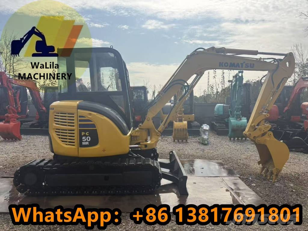 Komatsu PC 50 MR Mini rýpadlá < 7t