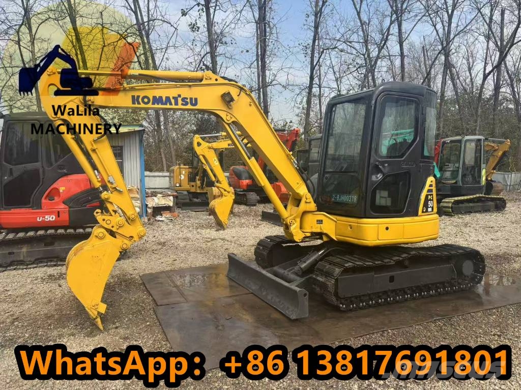 Komatsu PC 50 MR Mini rýpadlá < 7t