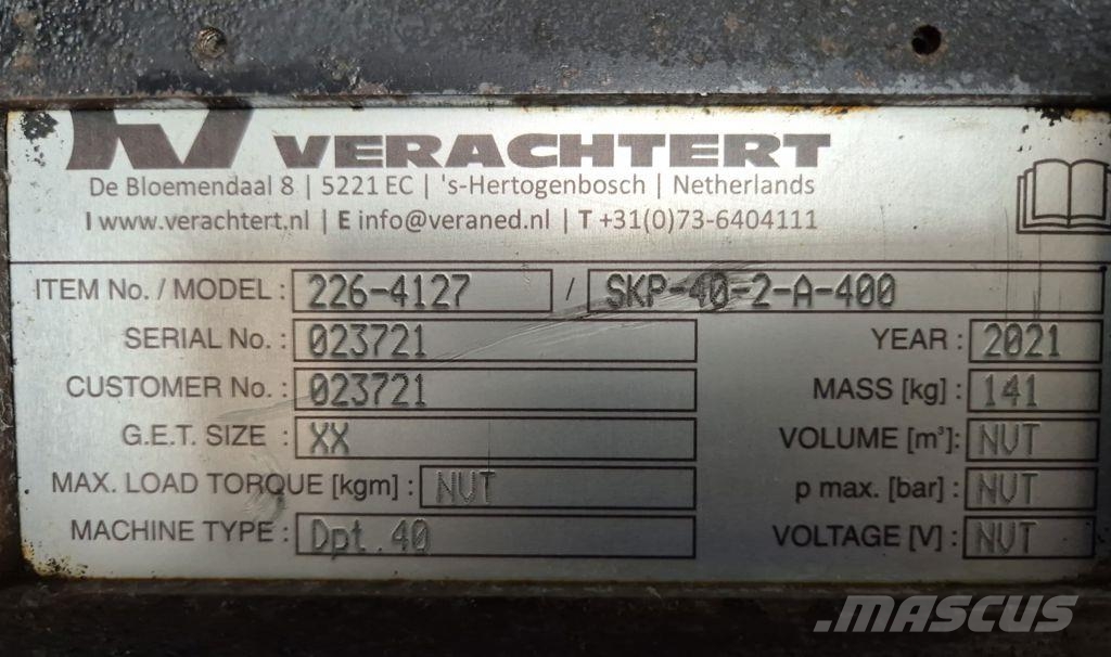  Crusher Pulveriser Verachtert VHC-30 C 破碎锤