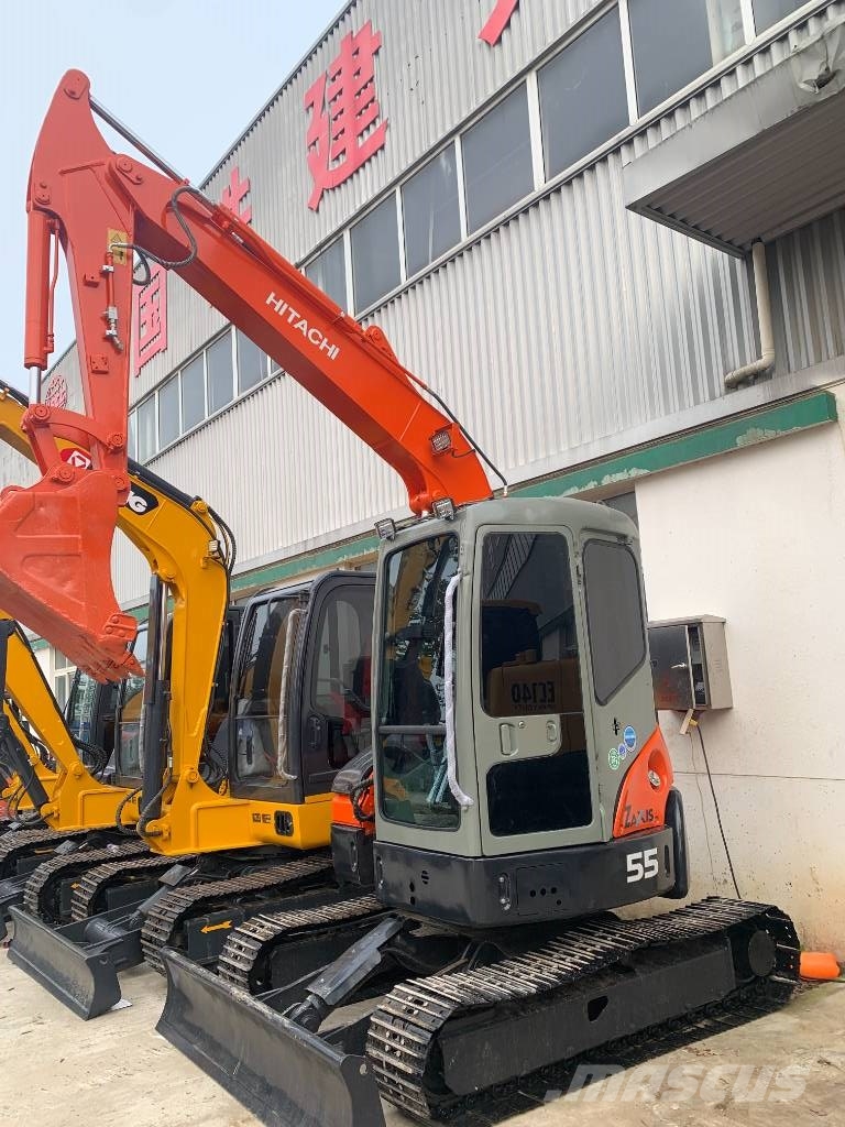 Hitachi ZX 55 حفارات صغيرة أقل من 7 طن (حفارات صغيرة)