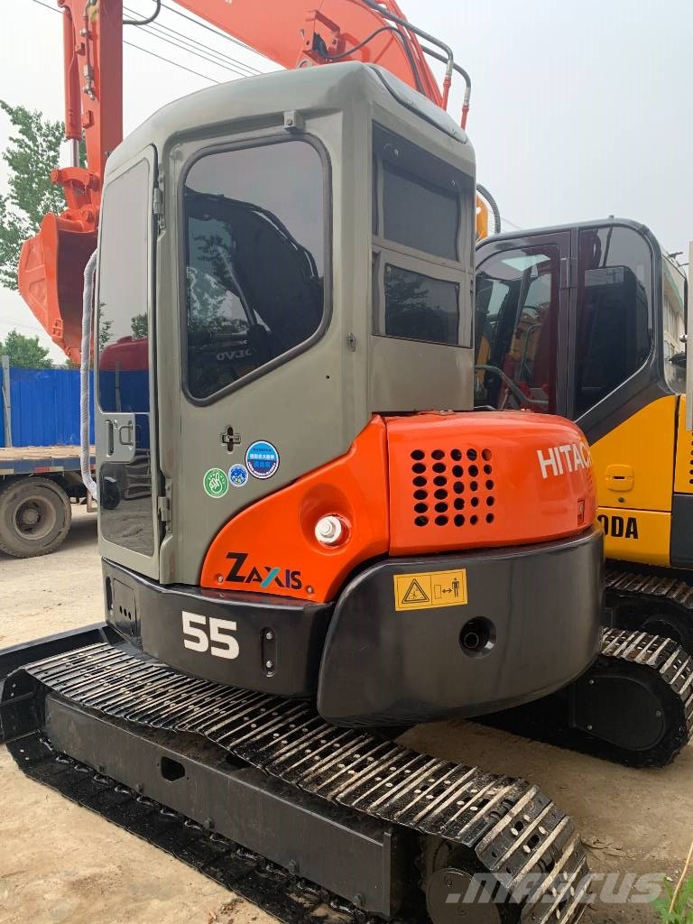 Hitachi ZX 55 حفارات صغيرة أقل من 7 طن (حفارات صغيرة)
