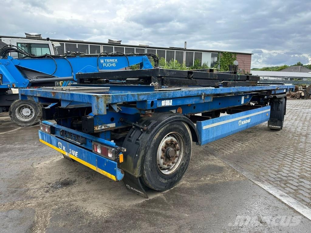 Krone AZ / Wechselfahrgestell / 18 t Remolques portacontenedores