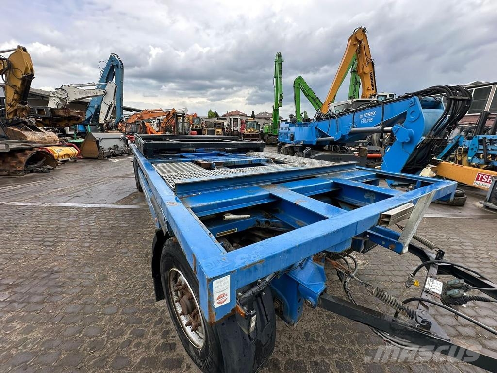 Krone AZ / Wechselfahrgestell / 18 t Remolques portacontenedores
