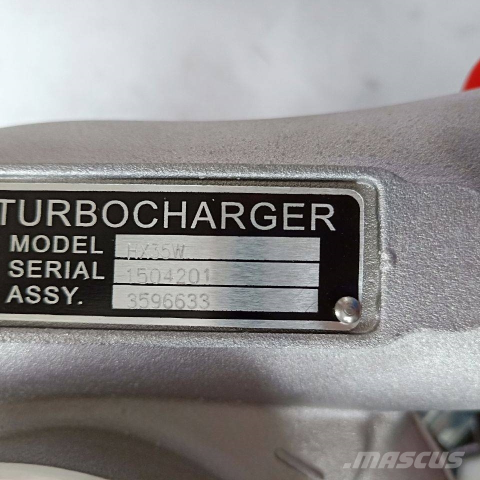 Cummins Excavator Hx35W Turbo 3596629 3596633  4025402 Motorer