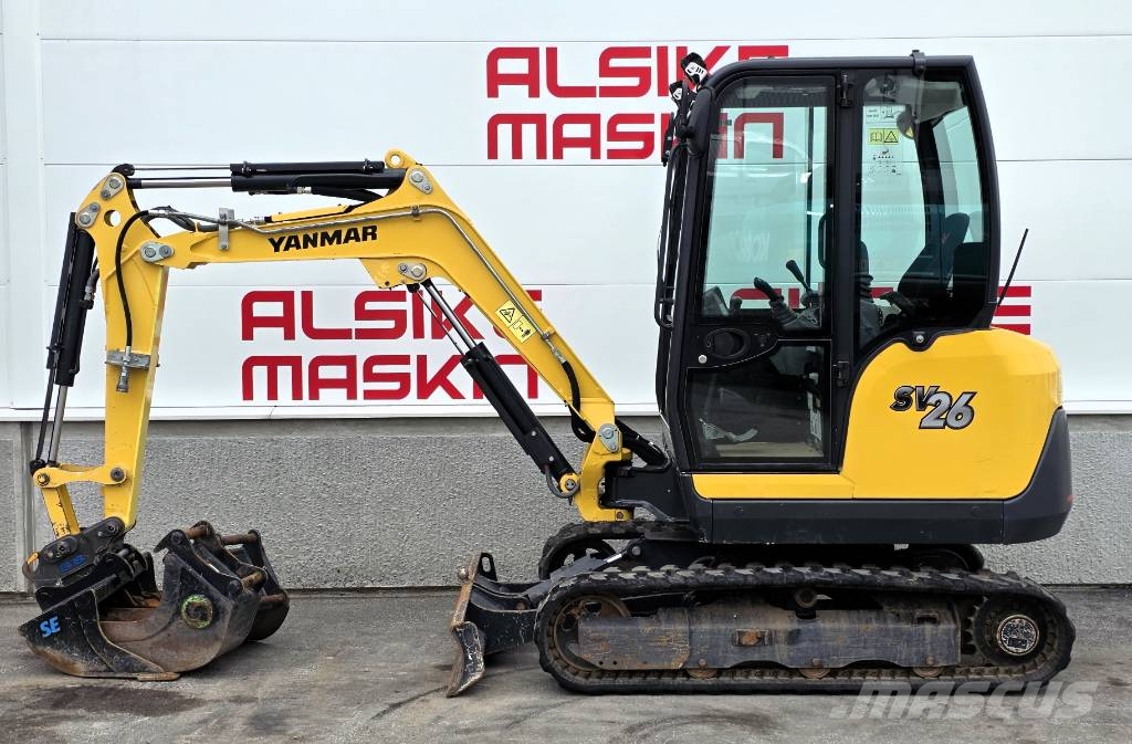 Yanmar SV 26 حفارات صغيرة أقل من 7 طن (حفارات صغيرة)