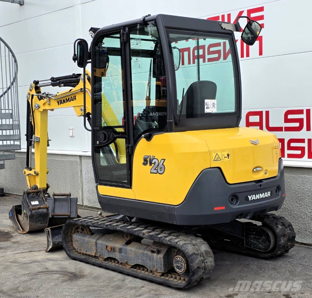 Yanmar SV 26 حفارات صغيرة أقل من 7 طن (حفارات صغيرة)
