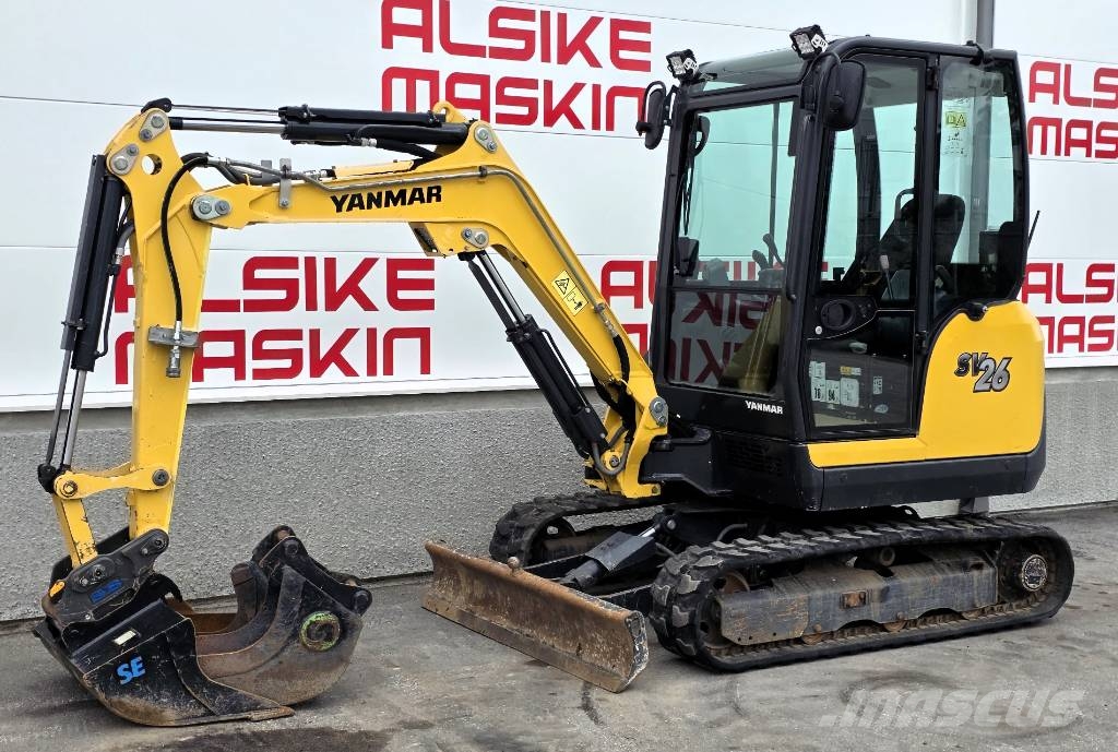 Yanmar SV 26 حفارات صغيرة أقل من 7 طن (حفارات صغيرة)