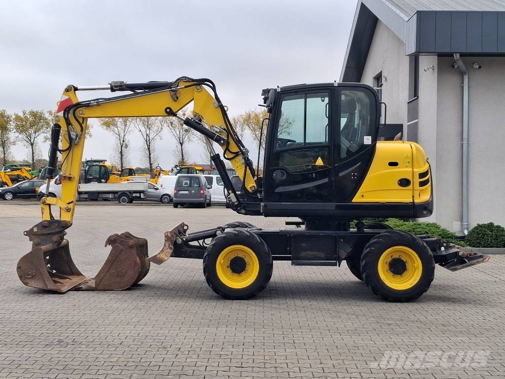 Yanmar TW 75 حفارات بعجل
