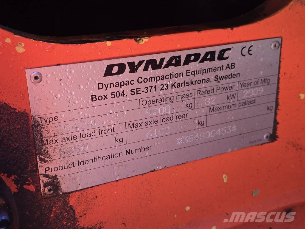 Dynapac CC424C Rouleaux monocylindre