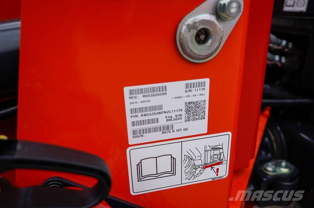 Kubota R070 VARUSTELTU 轮式装载机
