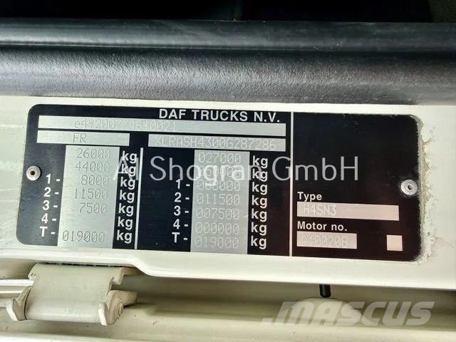 DAF XF 480 6x2/Standklima/Eu6d/Komplettzug Camiones de caja de lona