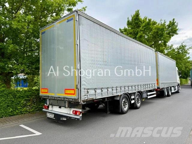 DAF XF 480 6x2/Standklima/Eu6d/Komplettzug Camiones de caja de lona