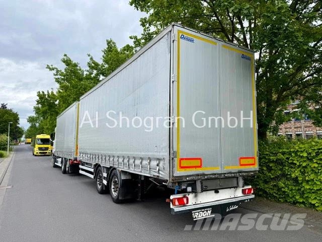 DAF XF 480 6x2/Standklima/Eu6d/Komplettzug Camiones de caja de lona