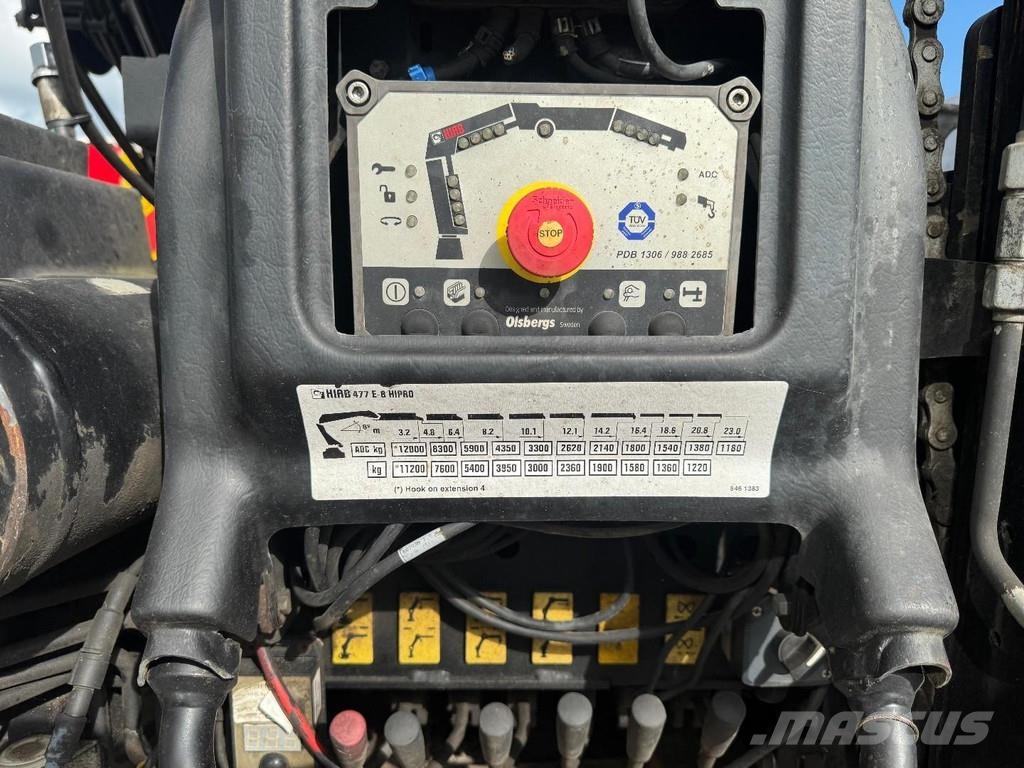 Hiab 477E-8 HIPRO LOADER CRANE 2019 - 8 HYDR. EXTENSION Lastbilmonterede kraner