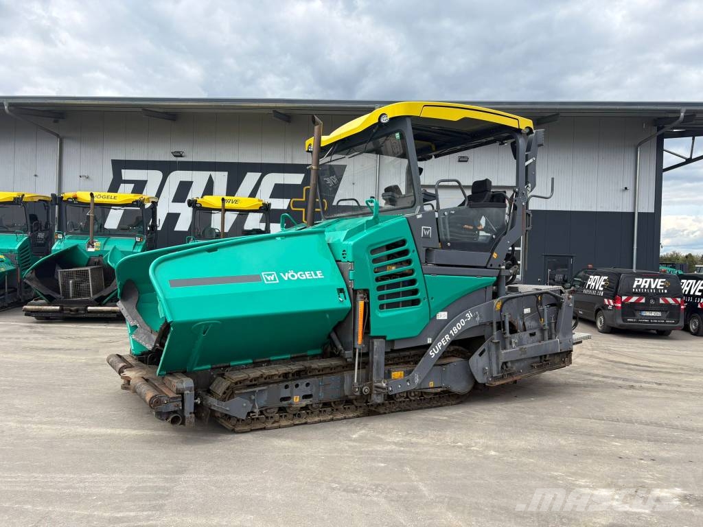 Vögele Super 1800-3i Asfaltadoras
