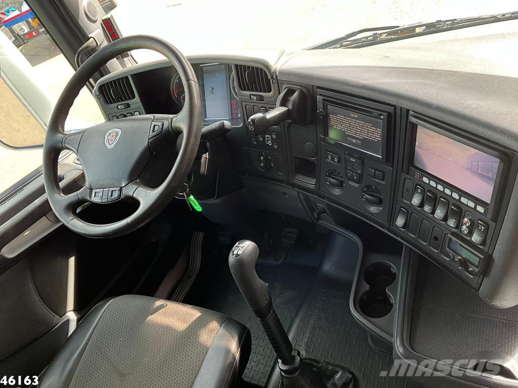 Scania R 480 10x4 Retarder HMF 16 Tonmeter Z-kraan Camiones elevadores de gancho
