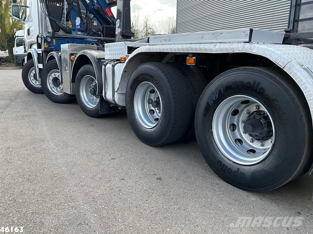 Scania R 480 10x4 Retarder HMF 16 Tonmeter Z-kraan Camiones elevadores de gancho