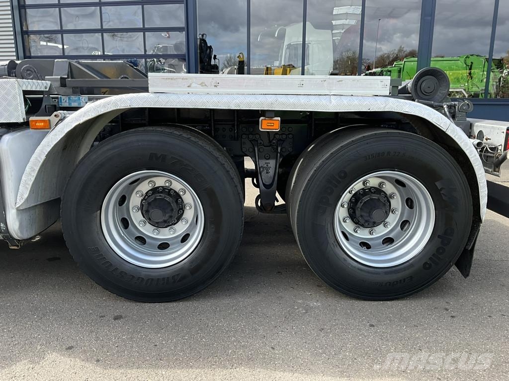 Scania R 480 10x4 Retarder HMF 16 Tonmeter Z-kraan Camiones elevadores de gancho