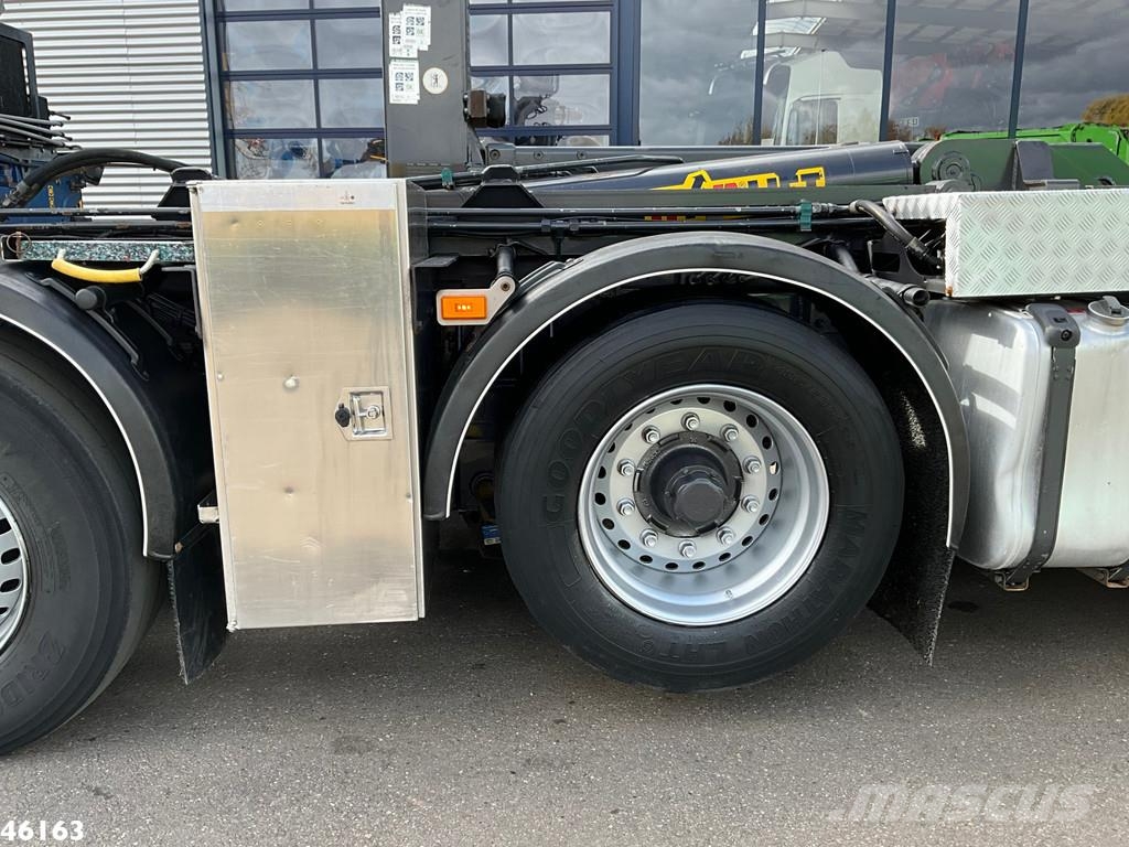 Scania R 480 10x4 Retarder HMF 16 Tonmeter Z-kraan Camiones elevadores de gancho