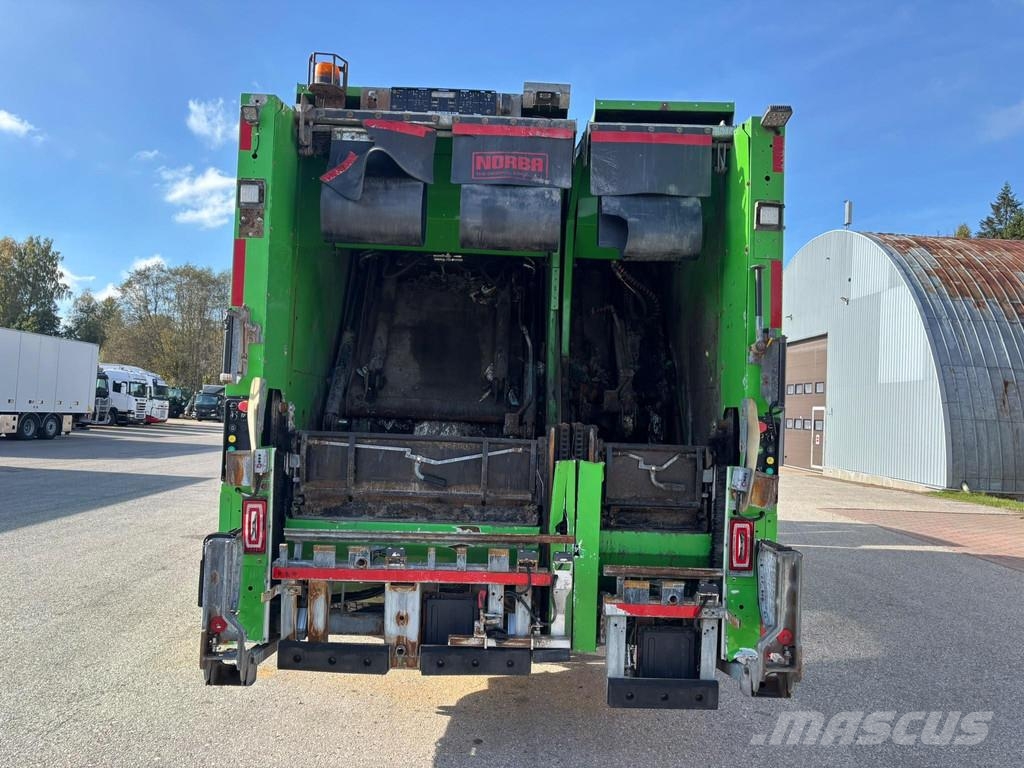 Mercedes-Benz ECONIC 2630 NGT 6x2*4 EURO6 + GEESINKNOBRA PRESS ! Atkritumu izvešanas transports